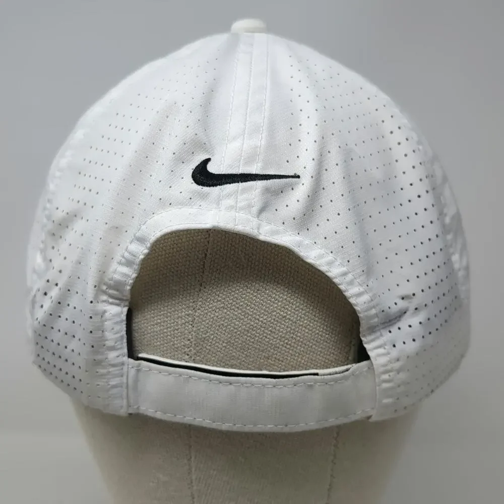 Nike Baseball Cap White One Size Dri-FIT Urban Edge Properties Perforated Hat